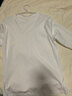 京東京造10A抗菌長(cháng)袖t恤男衛衣打底衫衣服白小T男裝春季寬松休閑白色M 曬單實(shí)拍圖