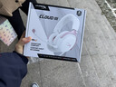 極度未知（HYPERX）颶風(fēng)2颶風(fēng)3系列電競游戲耳機頭戴式 fps吃雞耳麥降噪麥克風(fēng) 原金士頓cloud2電競耳機 颶風(fēng)3-霧光粉【DTS音效丨新品上市】 曬單實(shí)拍圖