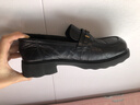 百麗（Belle）元寶樂(lè )福鞋女鞋2026春季新款商場(chǎng)同款羊皮黑色小皮鞋E9L1DAA6預售 黑色 36 (230mm) 曬單實(shí)拍圖