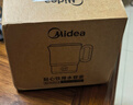 美的（Midea）電熱水壺米色燒水壺便攜式燒水杯差旅春游 0.6L智能斷電304食品級不銹鋼迷你便攜小容量SH06X6-103 曬單實(shí)拍圖