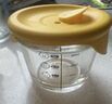 樂(lè )扣樂(lè )扣嬰兒輔食盒玻璃可蒸煮米糊杯小寶寶蒸蛋碗帶蓋冷凍分裝盒 曬單實(shí)拍圖