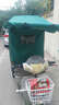 全封閉電動(dòng)三輪車(chē)車(chē)棚布透明雨篷布遮陽(yáng)棚防雨布單獨篷布不含支架 海藍色 車(chē)廂長(cháng)度110*寬度80 曬單實(shí)拍圖