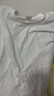 【京東直采】210g純棉 圓領(lǐng)短袖t恤男 打底內搭衛衣秋冬服飾5折 白色（短袖） L （110-125斤） 曬單實(shí)拍圖