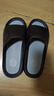 回力拖鞋男士厚底防滑浴室一字拖休閑外穿耐磨涼鞋SDJ-3A77 黑灰42-43 曬單實(shí)拍圖