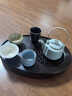 鳳陶凰（FENG TAO  HUANG）故宮五大名窯茶具一壺四杯家用功夫茶具禮盒陶瓷泡茶壺茶杯小套裝 五大名窯一壺四杯小套裝-禮盒裝 曬單實(shí)拍圖