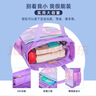 赫登爾（herder）補習袋小學(xué)生書(shū)包男孩女孩手提袋大容量?jì)和a課包美術(shù)袋獨角獸紫 曬單實(shí)拍圖