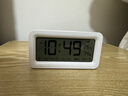 得力（deli）兒童節充電電子鬧鐘背光家用學(xué)生兒童溫濕度計床頭鐘開(kāi)學(xué)升學(xué)必備白 LE103A開(kāi)學(xué)必備新年禮物 曬單實(shí)拍圖