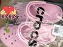 卡駱馳（CROCS）貝雅卡駱班洞洞鞋|205089 芭蕾粉-6TG 37/38(230mm) 曬單實(shí)拍圖