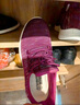 回力媽媽鞋舒適春秋健步鞋新款老人中老年女防滑軟底運動(dòng)鞋1449紫色39 曬單實(shí)拍圖