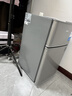 奧克斯小冰箱家用小型迷你冷藏冷凍兩用出租房宿舍用節能省電寢室辦公室電冰箱 【凈化去味】126銀色【高效保鮮 銅管速冷】22L 曬單實(shí)拍圖