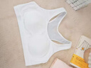 美·雅·挺女童內衣少女文胸初高中生二階段背心運動(dòng)防震女孩青春期夏季薄款 白色+綠色+嫩粉 【減壓防震/3件裝】 L 建議80-95斤 曬單實(shí)拍圖