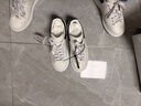 亞歷山大麥昆（Alexander McQueen）厚底運動(dòng)鞋男牛皮小白鞋禮物WIEEN白色黑尾 40（建議拍偏小半碼） 曬單實(shí)拍圖