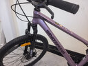 京東京造 24英寸青少年山地車(chē)自行車(chē)鋁合金禧瑪諾7速碟剎成年人學(xué)生霞光紫 曬單實(shí)拍圖