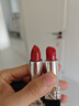 美寶蓮黑魔方口紅 絕色持久唇膏絲絨啞光 500楓葉紅棕 生日禮物女 曬單實(shí)拍圖
