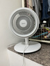 美的（Midea）【暴風(fēng)循環(huán)】空氣循環(huán)扇大風(fēng)量搖頭電風(fēng)扇家用臺式落地扇輕音臥室節能小風(fēng)扇柔風(fēng)輕羽扇 FGA24TQ 曬單實(shí)拍圖