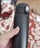 京東京造保溫杯 水杯子男女兒童學(xué)生316不銹鋼【一鍵彈蓋】黑色480ml 曬單實(shí)拍圖