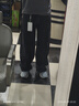 森馬（Semir）王安宇同款丨商場(chǎng)同款牛仔褲男25秋彎刀褲寬松褲子103525124108A 曬單實(shí)拍圖