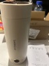 樂(lè )扣樂(lè )扣電熱水杯燒水杯400ml小型便攜式燒水壺戶(hù)外熱水壺迷你旅行熱水壺家用保溫出差加熱杯 曬單實(shí)拍圖