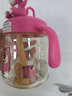 迪士尼兒童吸管奶瓶1-2-3歲-6歲一歲以上大寶寶ppsu刻度喝奶喝水學(xué)飲杯 草莓熊刻度 330ml 裝滿(mǎn)400ml 曬單實(shí)拍圖