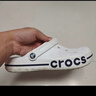 卡駱馳（CROCS）貝雅卡駱班洞洞鞋輕便耐磨一腳蹬休閑鞋女鞋時(shí)尚沙灘鞋|205089 深藍/辣椒紅-4CC 41 /42(260mm) 曬單實(shí)拍圖
