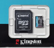 金士頓（Kingston）256GB TF（MicroSD）存儲卡 內存卡U3 V30 A2 4K適配大疆Pocket 3/Action 5/無(wú)人機/運動(dòng)相機/監控 曬單實(shí)拍圖
