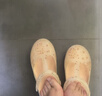 JDOV防滑包頭拖鞋女款護士洞洞鞋外穿夏季軟底孕婦涼鞋果凍鞋沙灘鞋厚 金色 35 曬單實(shí)拍圖