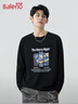 班尼路（Baleno）t恤男長(cháng)袖春秋季情侶休閑潮流體恤衫寬松純棉大碼圓領(lǐng)打底衫上衣 曬單實(shí)拍圖