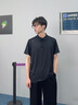 Rapido【新品】RAPIDO睿必度26年春男士ONLINE時(shí)尚運動(dòng)短袖POLO衫靂霹道 黑色 XL 180/96A 曬單實(shí)拍圖