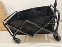 原始人（The Primitive）露營(yíng)推車(chē)營(yíng)地拖車(chē)戶(hù)外折疊超大野營(yíng)手拉車(chē)遛娃小推車(chē)野餐車(chē)桌板 160L 升級款曜黑【靜音萬(wàn)向輪+加粗全鋼車(chē)架】 曬單實(shí)拍圖