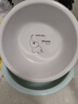 本迪大號加厚洗臉盆36cm兩個(gè)裝洗臉盆洗菜盆洗腳盆學(xué)生塑料盆泡腳盆 曬單實(shí)拍圖