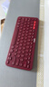 羅技（Logitech）時(shí)尚系列 K380 無(wú)線(xiàn)鍵盤(pán) 藍牙辦公鍵盤(pán) 女友 便攜超薄鍵盤(pán) 筆記本鍵盤(pán) 紅色 79鍵 曬單實(shí)拍圖