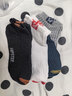 北極絨（Bejirog）襪子男士韓版船襪春夏季吸汗透氣學(xué)生個(gè)性低幫 SP短襪 5雙 均碼 曬單實(shí)拍圖