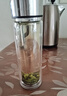 富光玻璃杯雙層帶茶隔大容量水杯 高檔商務(wù)泡茶杯 高硼硅杯子500ml 曬單實(shí)拍圖