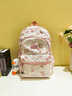 viney書(shū)包女童可愛(ài)大學(xué)生高中初中小學(xué)生大容量雙肩包輕便減負簡(jiǎn)約電腦包旅行背包兒童3-6年級高顏值戶(hù)外出游休閑 曬單實(shí)拍圖