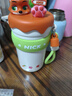 迪士尼保溫杯吸管水杯子女316不銹鋼高顏值學(xué)生兒童瘋狂動(dòng)物城520mL尼克 曬單實(shí)拍圖