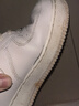 耐克NIKE男空軍一號AF1 AIR FORCE1馬年限定款 運動(dòng)鞋IQ1119-011白42 曬單實(shí)拍圖