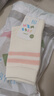 棉竹屋兒童襪女童春夏款純棉a類(lèi)10A抗菌防臭吸汗無(wú)骨大童學(xué)生中筒襪5雙 曬單實(shí)拍圖
