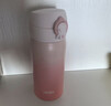 膳魔師（THERMOS）保溫杯316鋼350ml男女士?jì)和槭侄Y生日禮物JNL-350S珊瑚粉 曬單實(shí)拍圖