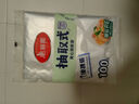 美麗雅一次性保鮮袋食品級背心100只大號40cm*30cm塑料袋加厚冷藏 曬單實(shí)拍圖