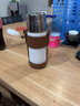 特美刻（TOMIC）水具保溫杯杯套皮套【僅適合指定水杯尺寸】 棕色皮套 曬單實(shí)拍圖