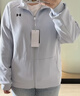 安德瑪（Under Armour）兒童童裝外套春秋季舒適休閑百搭立領(lǐng)針織彈力運動(dòng)夾克253313118 光暈灰 170 曬單實(shí)拍圖