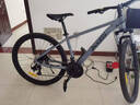 喜德盛（xds）山地自行車(chē)旭日310鋁合金車(chē)架21速學(xué)生青少年成人入門(mén)通勤 石巖灰（26款） 15.5寸（適合身高150-165cm） 曬單實(shí)拍圖