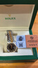 勞力士（ROLEX）【二手99新】勞力士（ROLEX）男表日志16233機械表后針盤(pán)后鑲鉆/狗牙二手腕表男士手表后改裝 【36mm】黑盤(pán)大鉆-后鑲鉆 曬單實(shí)拍圖