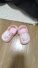 牧童兒童拖鞋夏男寶寶洞洞鞋軟底女童卡通洗澡嬰幼兒家居鞋萌兔粉140 曬單實(shí)拍圖