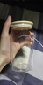 美克杰玻璃密封罐防潮五谷雜糧家用茶葉罐茶葉收納透明廚房?jì)ξ?竹木密封罐 兩只裝 700ml 曬單實(shí)拍圖