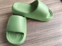 利達妮（TZLDN）踩屎感拖鞋女士2026新款夏季外穿防滑防臭室內居家用厚底涼拖鞋男 綠色 38-39 【適合37-38】 曬單實(shí)拍圖