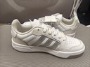 adidas ENTRAP美式校園風(fēng)運動(dòng)少年感復古籃球風(fēng)板鞋男女阿迪達斯   白色/暗銀金屬/樹(shù)脂黃   37 曬單實(shí)拍圖