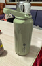 富光拾喜（FUGURNG BESTJOY）保溫杯大容量戶(hù)外運動(dòng)學(xué)生便攜茶杯316不銹鋼手提杯子綠色1000ml 曬單實(shí)拍圖