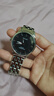冠琴（GUANQIN）男士手表瑞士品質(zhì)耐磨防水夜光全自動(dòng)機械表雙日歷手表男機械表 機械風(fēng)格SY款-精鋼黑面 曬單實(shí)拍圖
