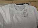京東京造10A抗菌男士t恤短袖男女同款衣服男裝春夏新款圓領(lǐng)打底衫內搭白M 曬單實(shí)拍圖